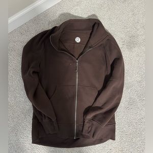 Lululemon full zip scuba